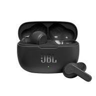 JBL Vibe 200TWS - Black - True Wireless Earbuds - Hero